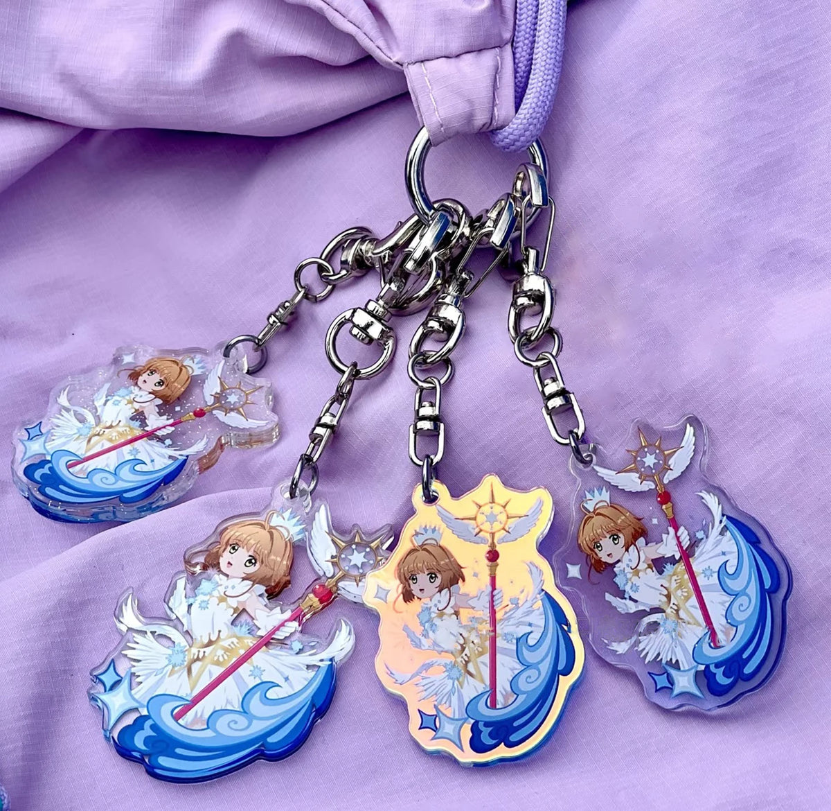 Personalized Acrylic Keychain – Custom Photo Keyring