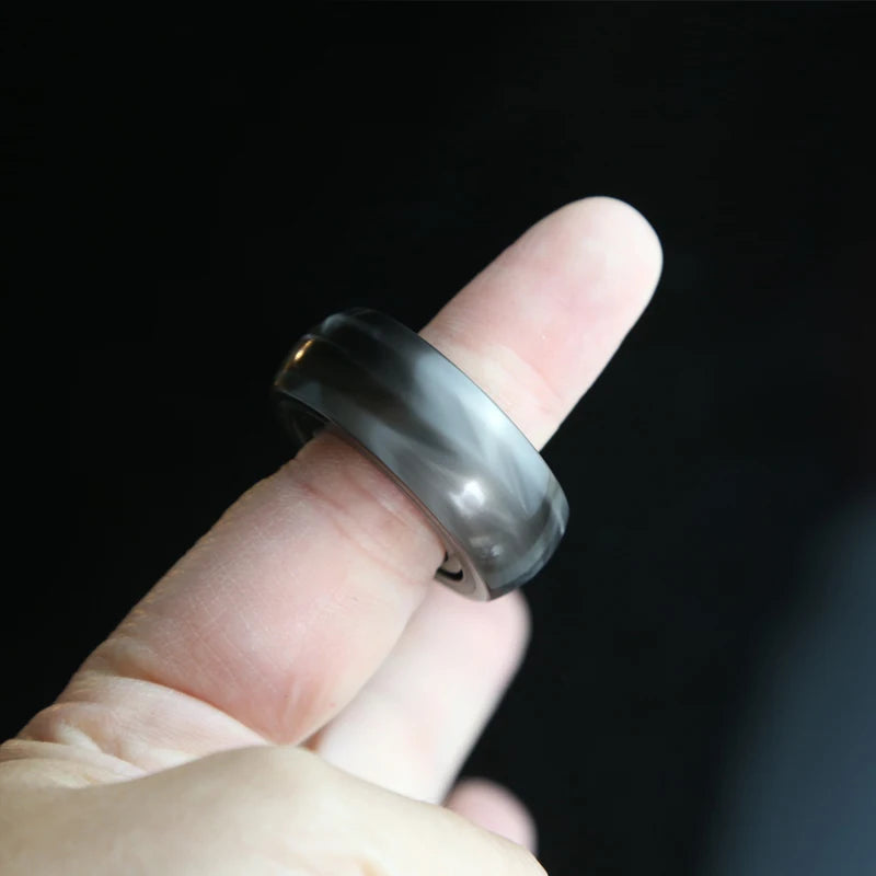 Metal Fidget Ring – Ratchet Slider Pocket Fidget Toy for Adults