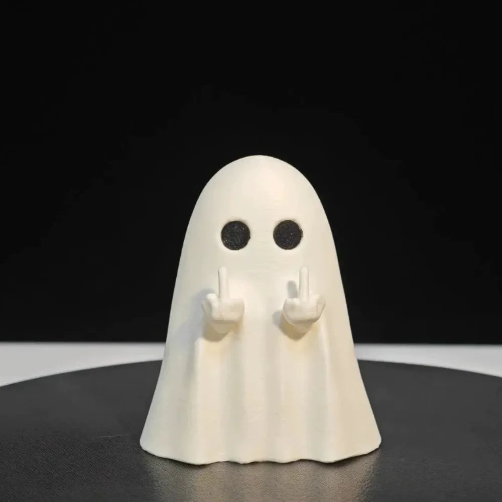Ghost Statue – Spooky Halloween Decor for Shelf & Table