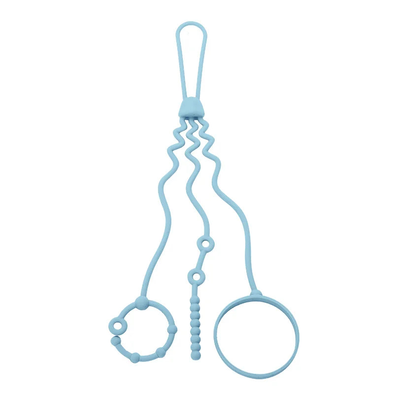 Silicone Pacifier Clip – Jellyfish Baby Teething Accessory