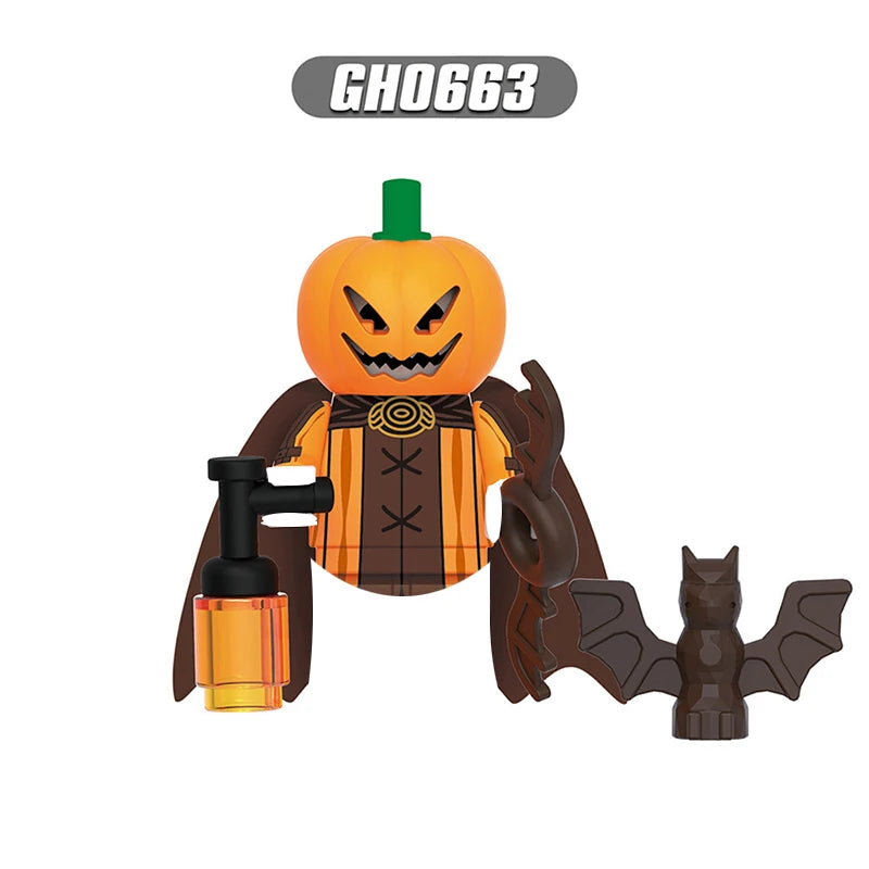 Halloween Building Blocks Horror Mini Figure Brick Set