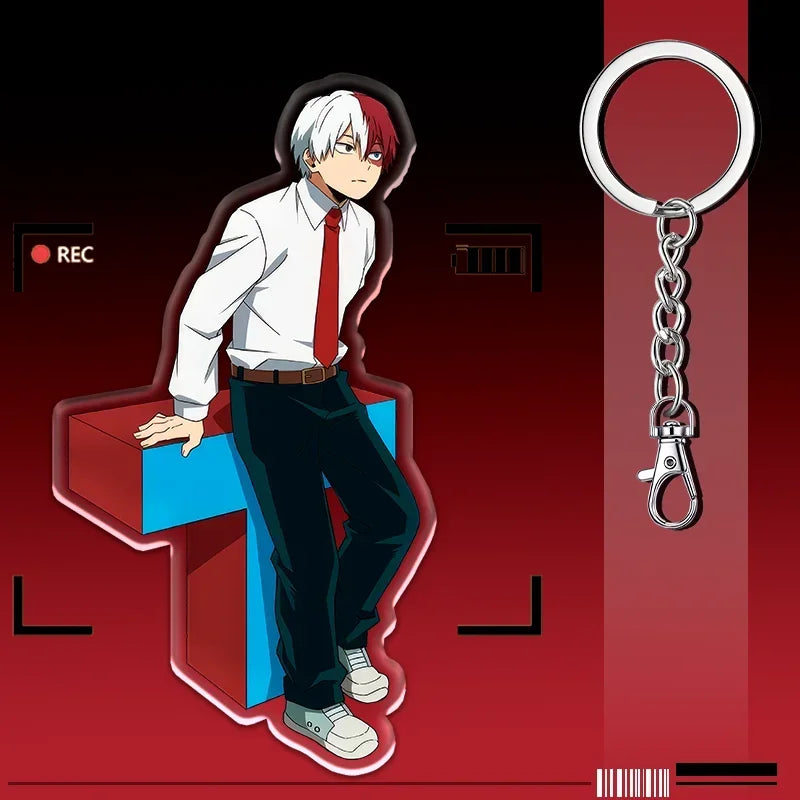 Anime Acrylic Keychain 12cm Backpack Charm Pendant