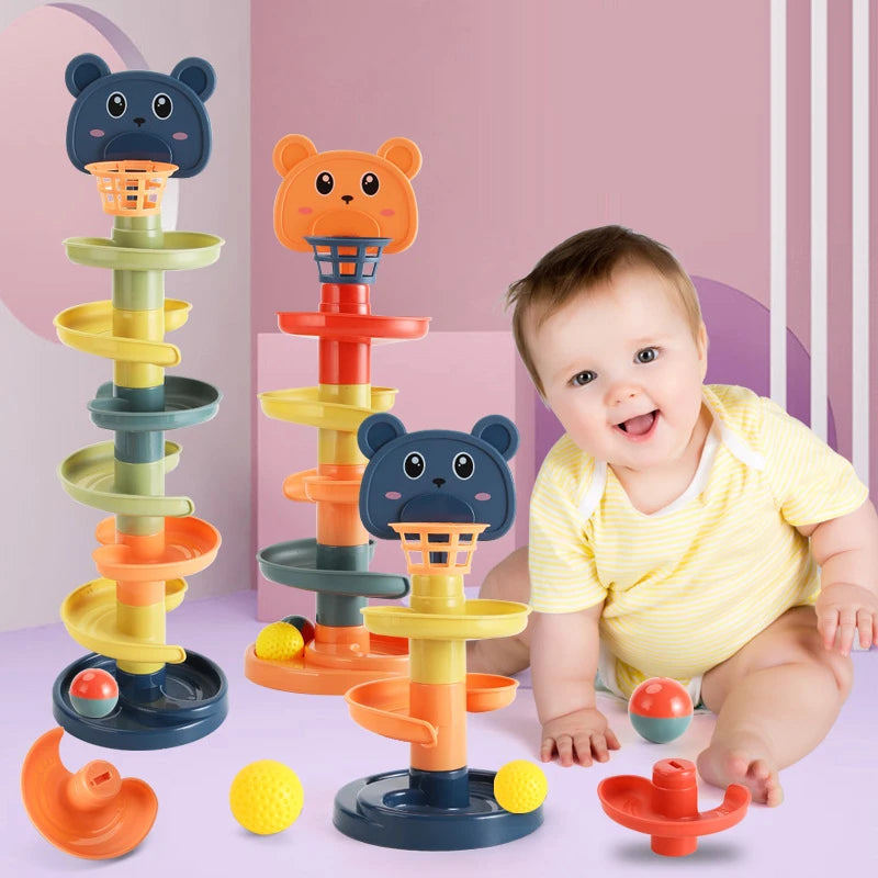 Montessori Baby Toys Rolling Ball Development Activity Toy