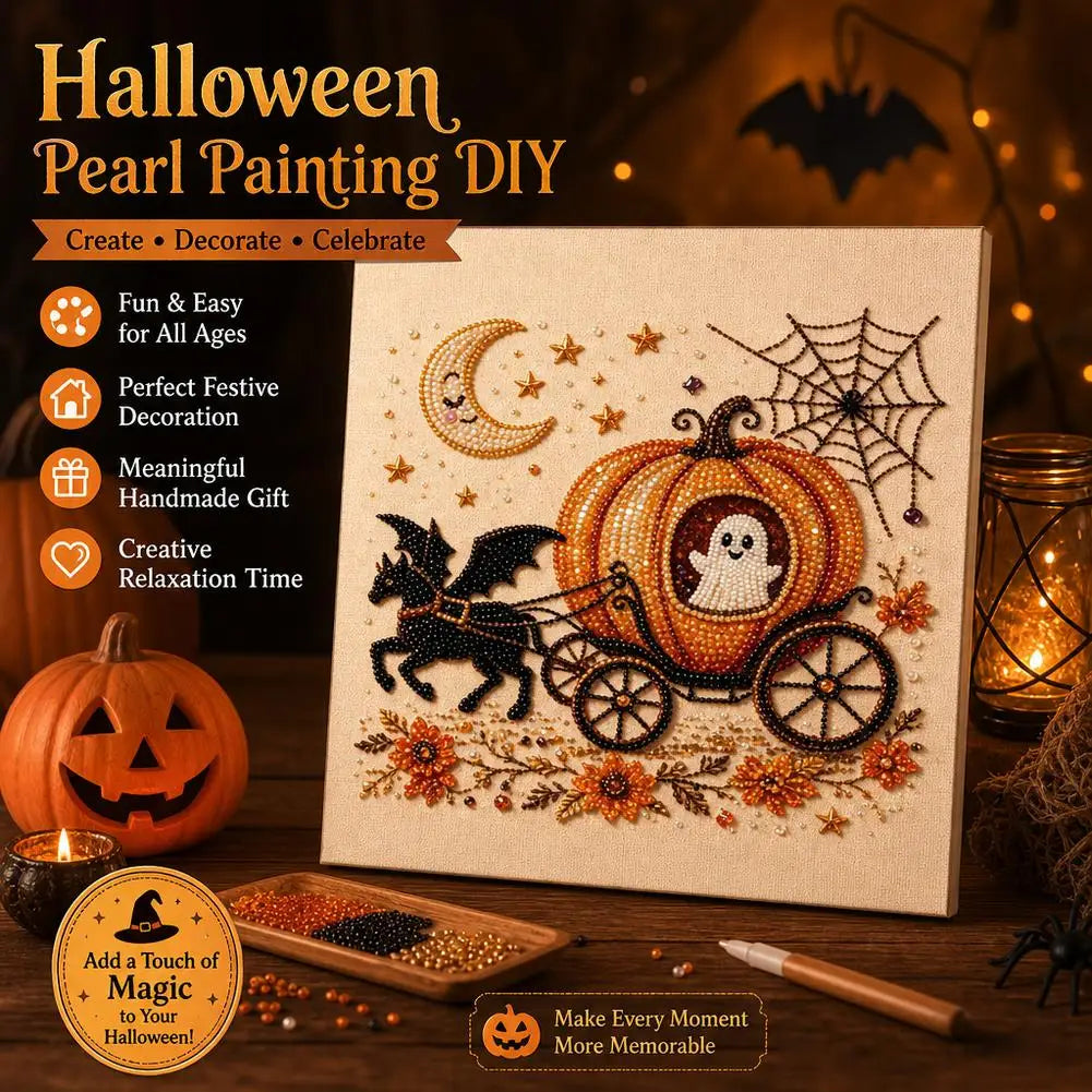 Halloween Diamond Painting Kit DIY Bead Art Craft 20x20cm