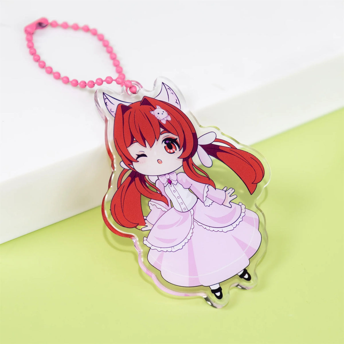Personalized Acrylic Keychain – Custom Photo Keyring