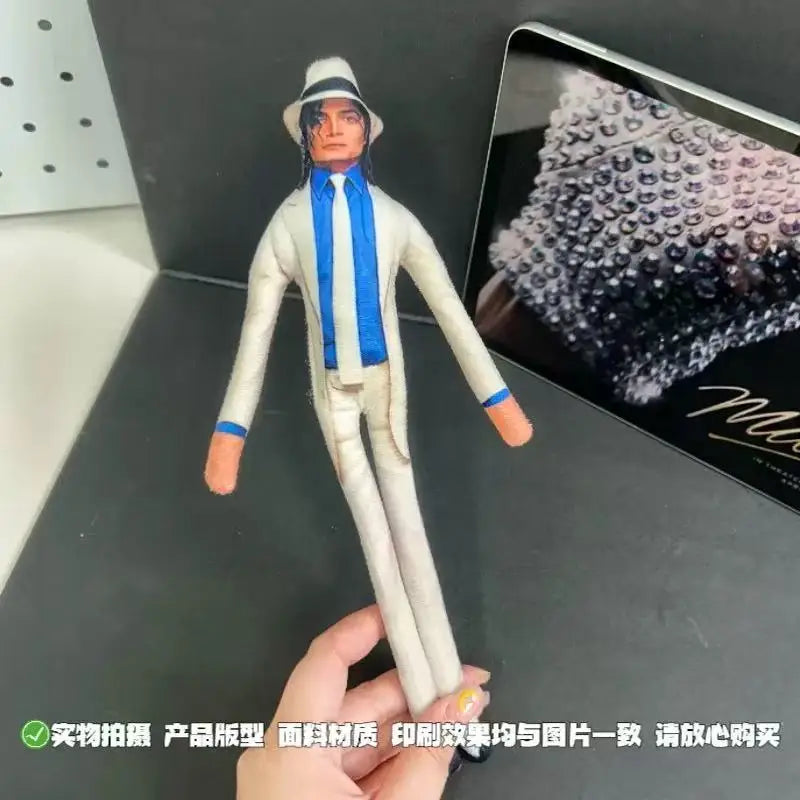 Poseable Plush Doll Movable Joint Collectible Figure for Display