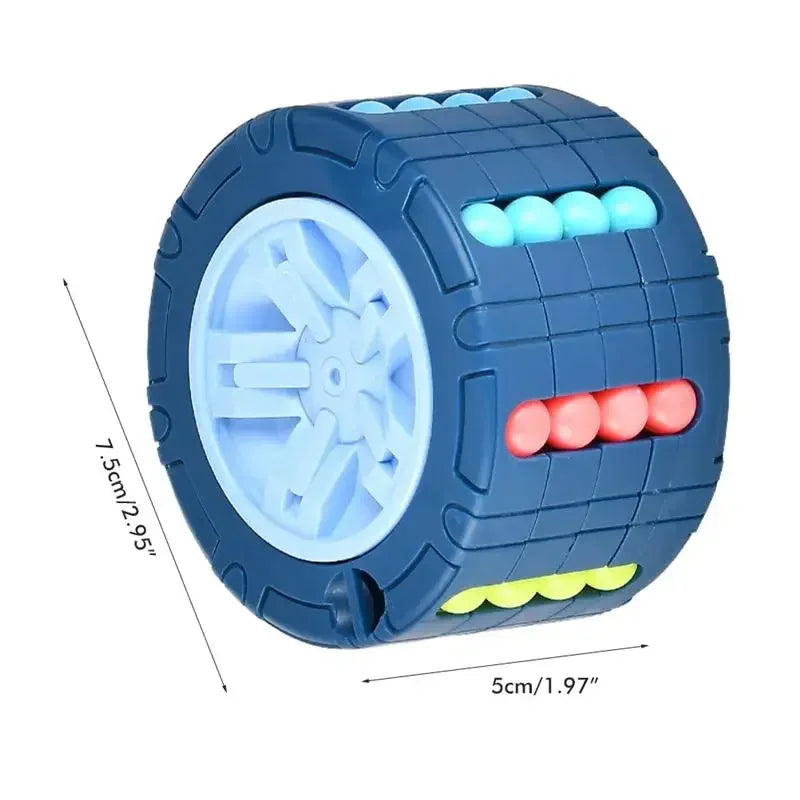 3D Puzzle Fidget Toy – Rotating Cube Brain Teaser for Kids & Adults