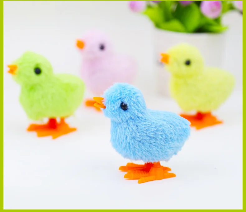 Wind Up Cat Toy – Interactive Walking Plush Chicken Toy