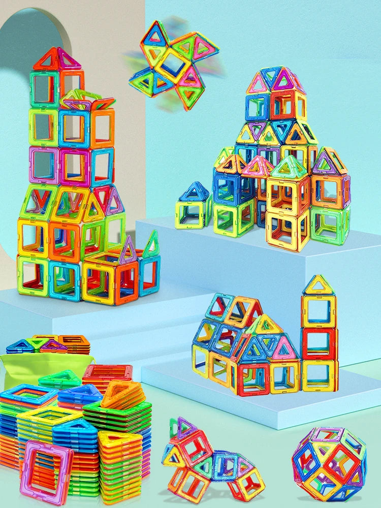 Magnetic Building Blocks – STEM Construction & Learning Toy