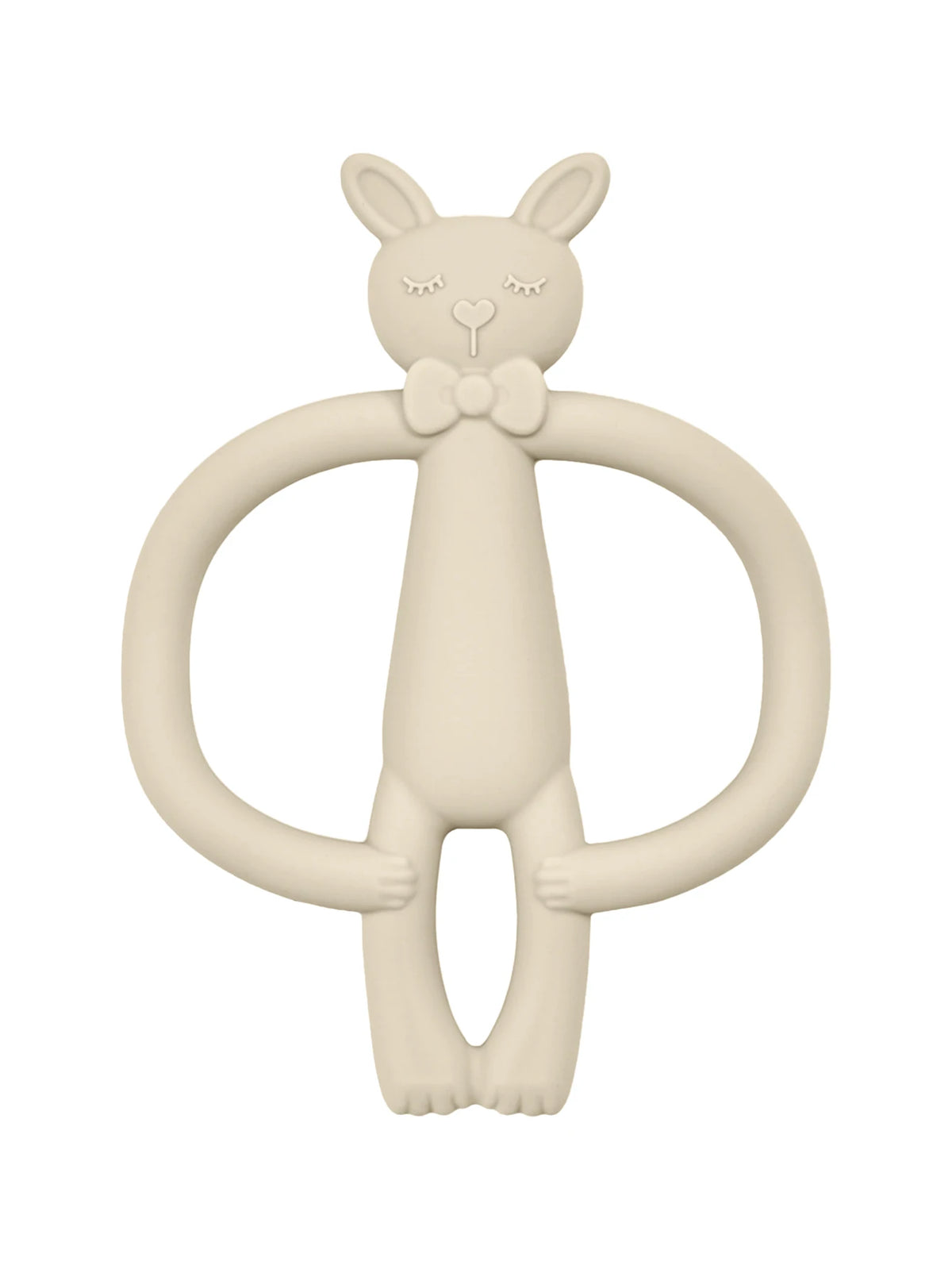 Silicone Baby Teether – Cute Rabbit Teething Toy for Infants