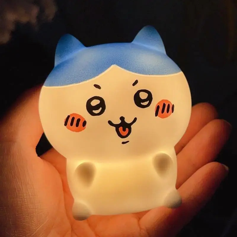 Anime Night Light – Kawaii Vinyl Doll Bedroom Desktop Decoration