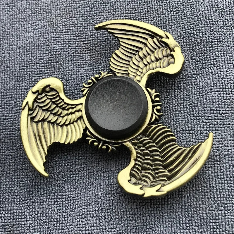 Bronze Metal Fidget Spinner – Alloy Hand Spinner Stress Relief Toy