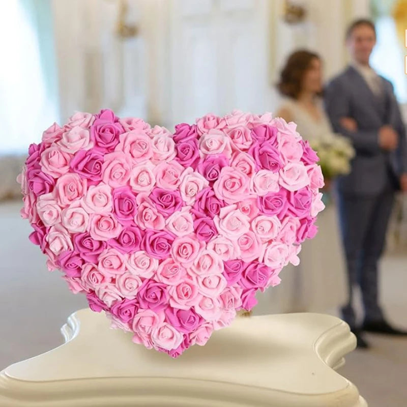 Artificial Rose Flowers – Foam Fake Roses for Home & Wedding Decor