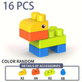 Soft Rubber Building Blocks – DIY Educational Construction Toy