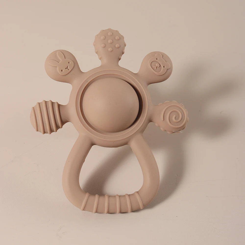 Silicone Baby Teether Bunny