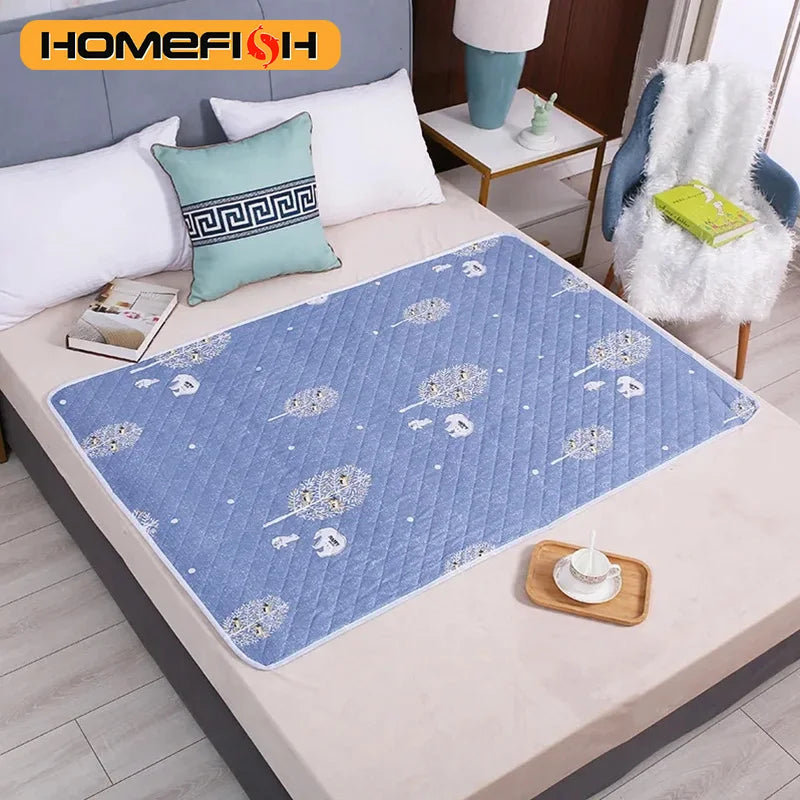 Washable Waterproof Bed Pad