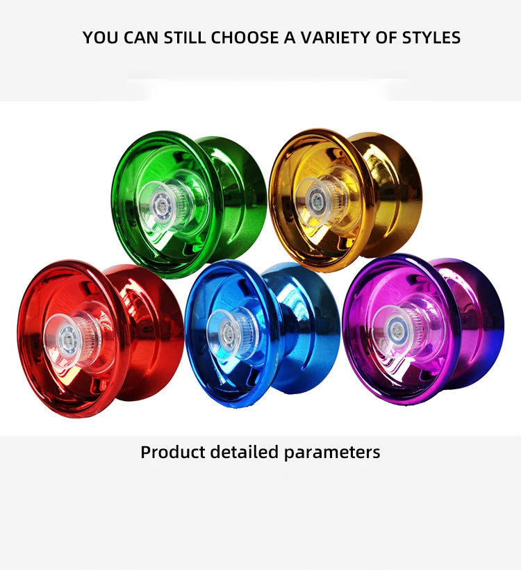 Metal Yoyo Ball – Professional Competitive Yoyo with Accessories