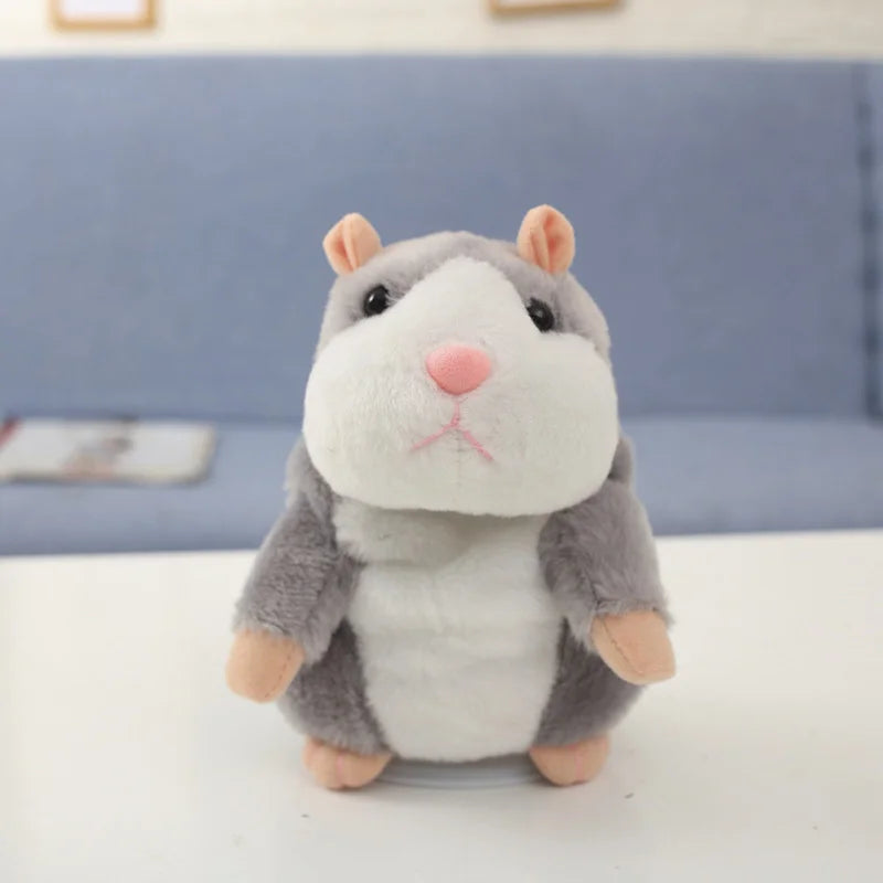 Talking Hamster Plush Toy – Interactive Sound Animal Toy for Kids