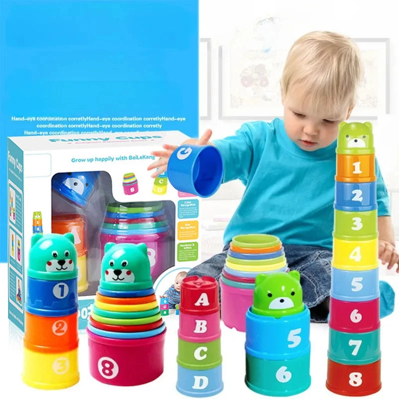 Cup Stacking Game for Kids – Speed & Brain Challenge