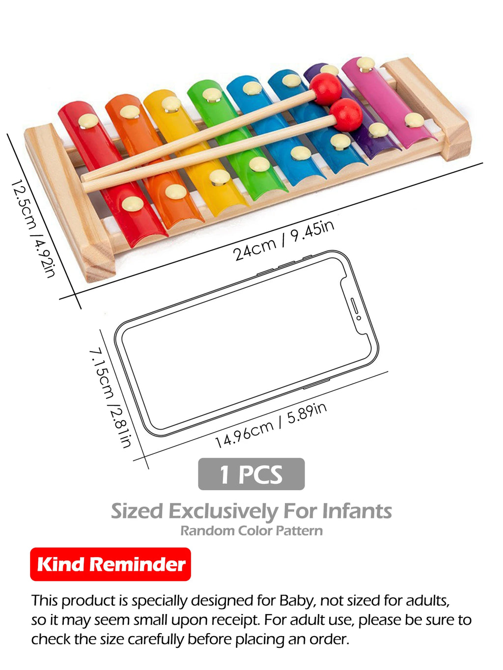 Wooden Bead Maze, Colorful Roller Coaster Toy for Preschool Kids