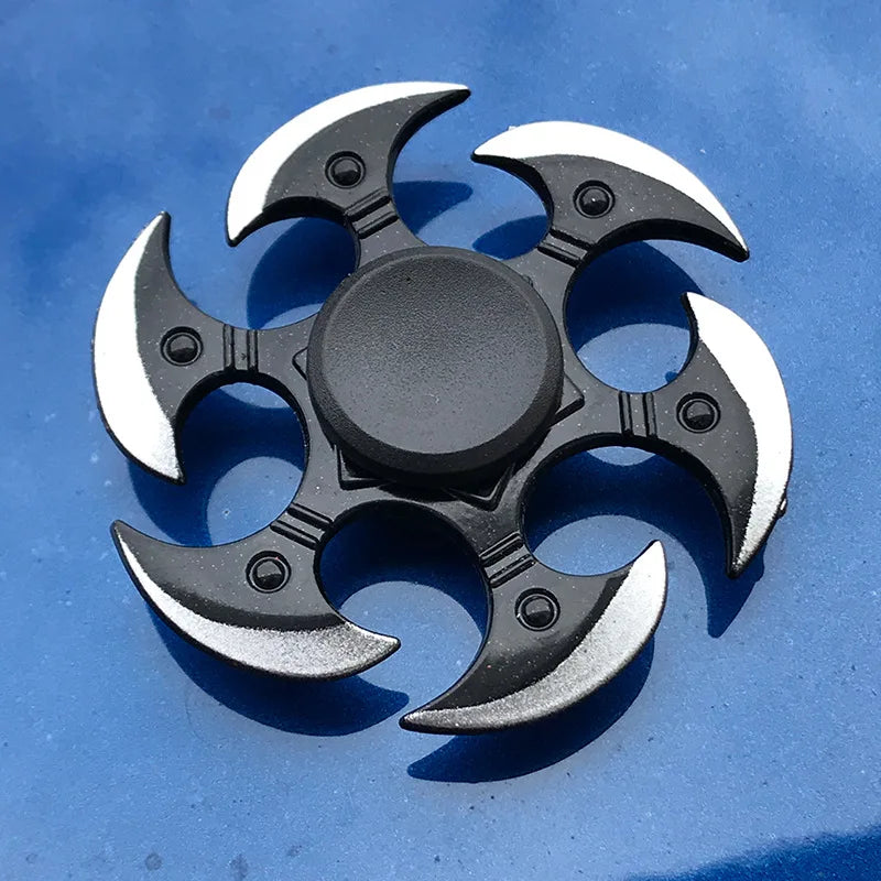 Colorful Metal Fidget Spinner – Zinc Alloy Hand Spinner for Adults