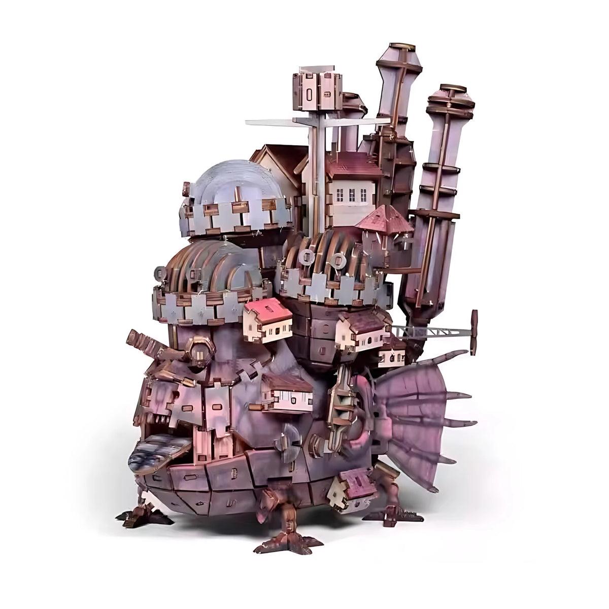 3D Wooden Puzzle Castle Model DIY Assembly Kit for Kids & Adults