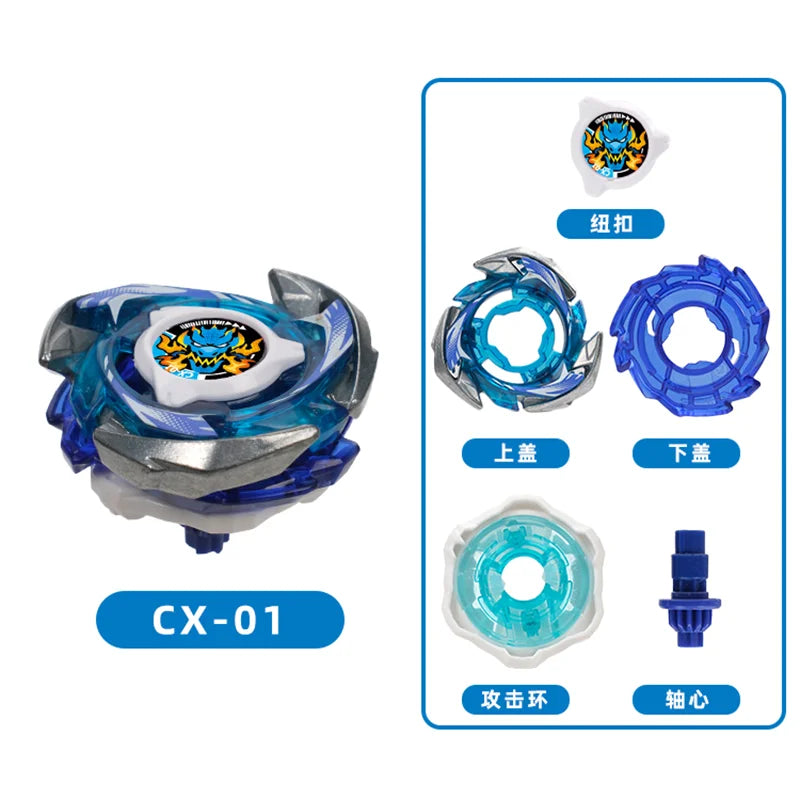 Metal Spinning Top Battle Gyro Toy Without Launcher