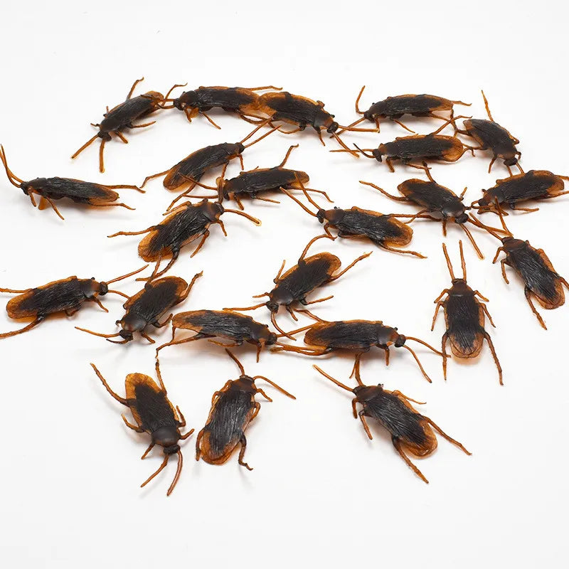 Halloween Cockroach Prank Toy – Fake Bug Props
