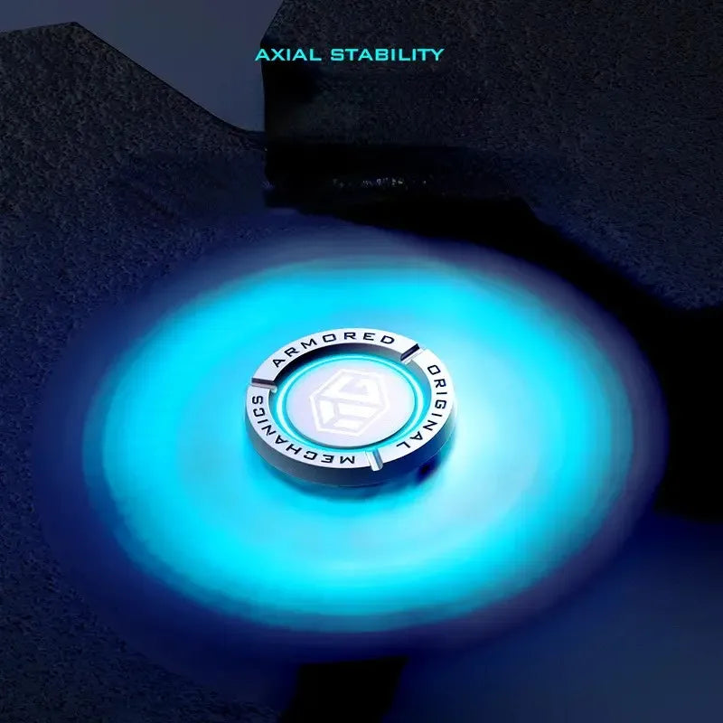 Metal Fidget Spinner – Glow EDC Spinning Stress Relief Toy
