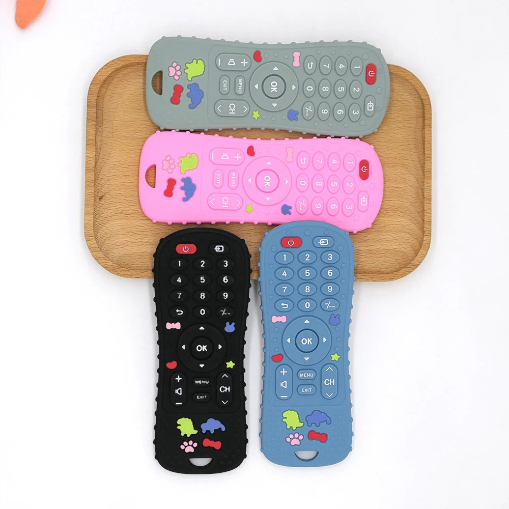 Silicone Teething Toy – Baby Remote Control Teether