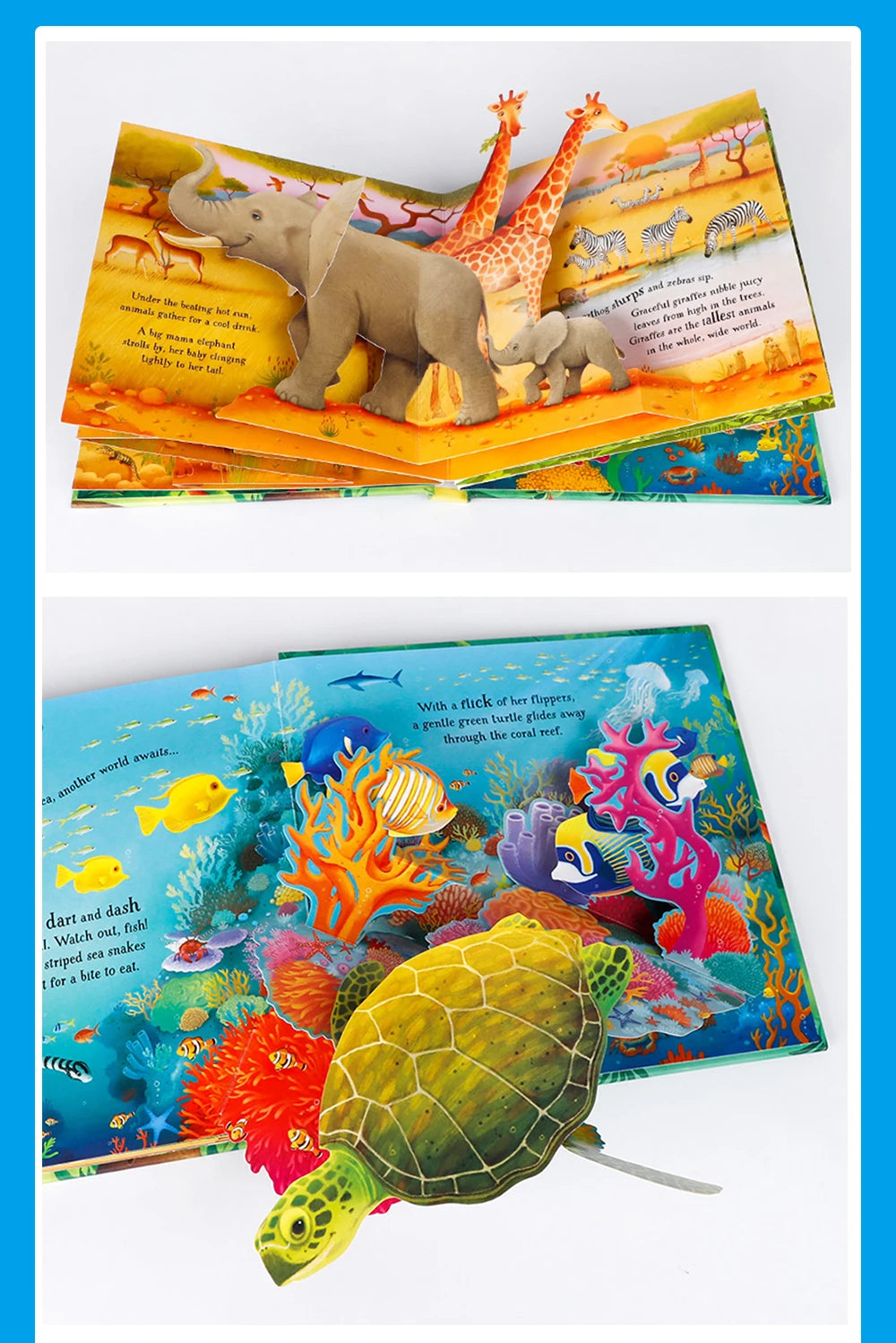Pop Up Book for Kids – 3D Fairy Tale Bedtime Learning Book