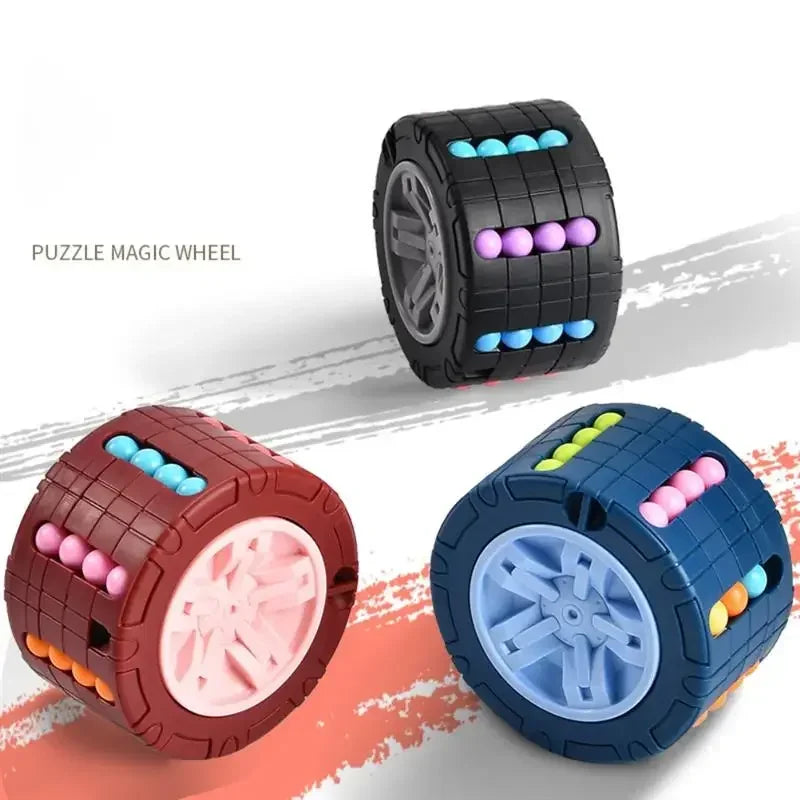 3D Puzzle Fidget Toy – Rotating Cube Brain Teaser for Kids & Adults