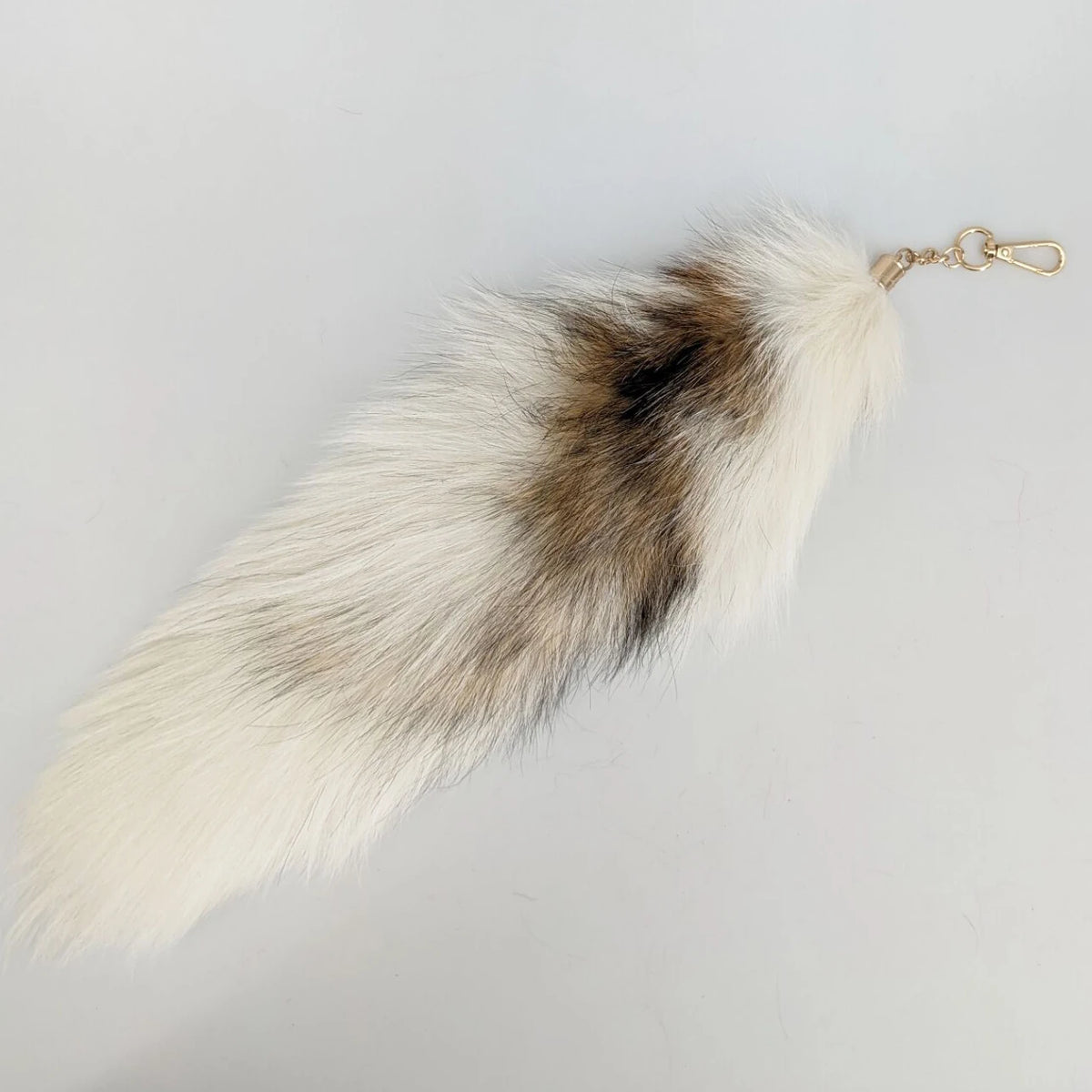 Fox Tail Keychain for Women Furry Y2K Car Accessory