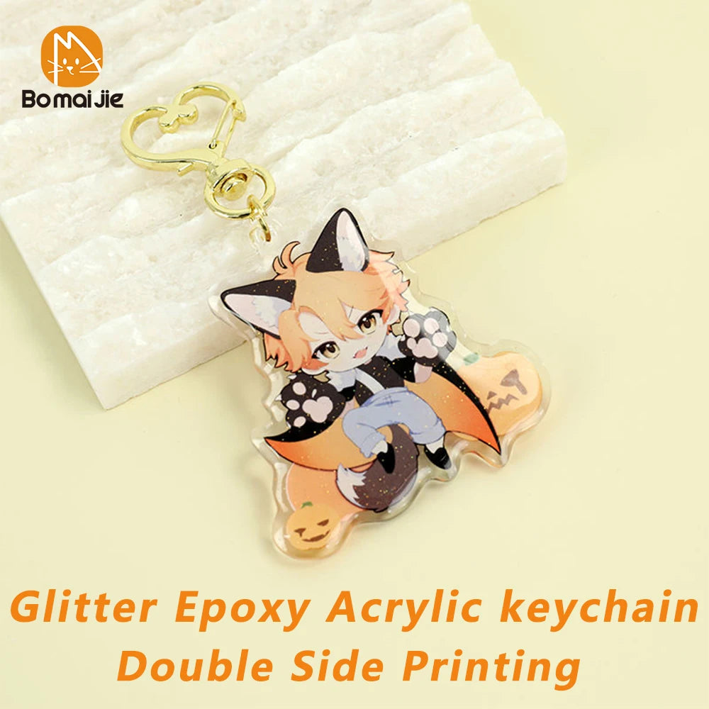 Personalized Acrylic Keychain – Custom Photo Charm for Bags & Keys
