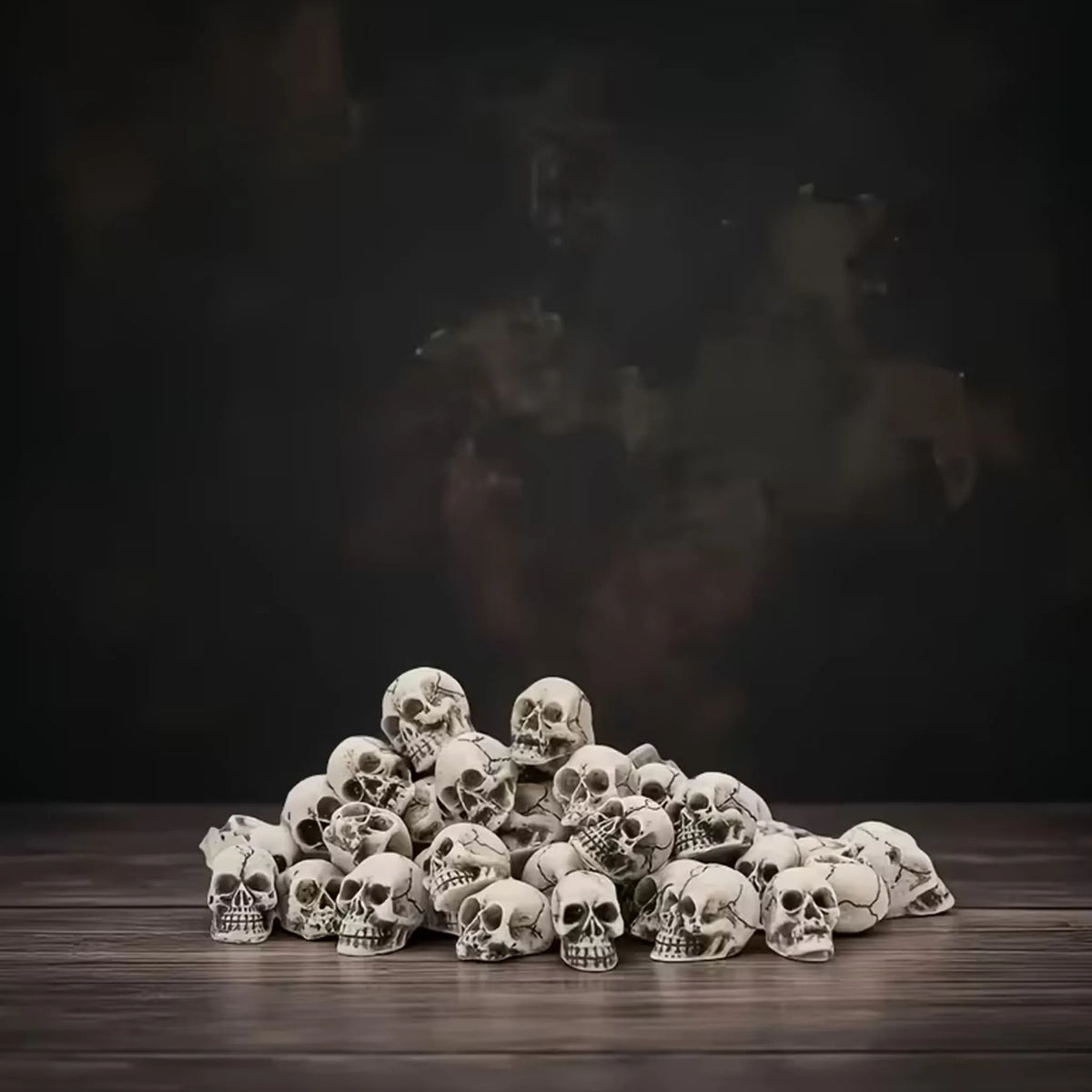 20 PCS Unique Halloween Skull Decoration Flower Pots - Mini Skull Decorations, Home Decoration Statues, Outdoor Statues, Cute Ga