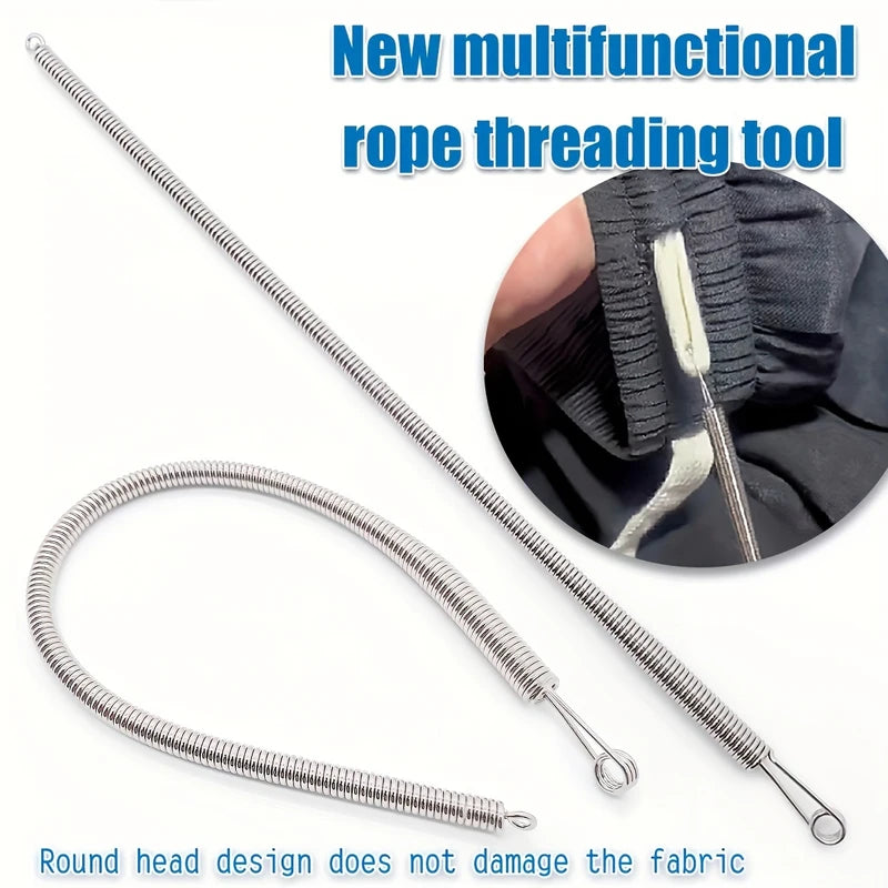 Drawstring Threader Tool – Flexible Clip for Pants & Hoodies