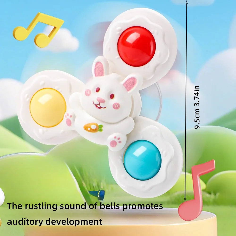 Suction Cup Bath Toy – Spinning Waterwheel Toy for Kids