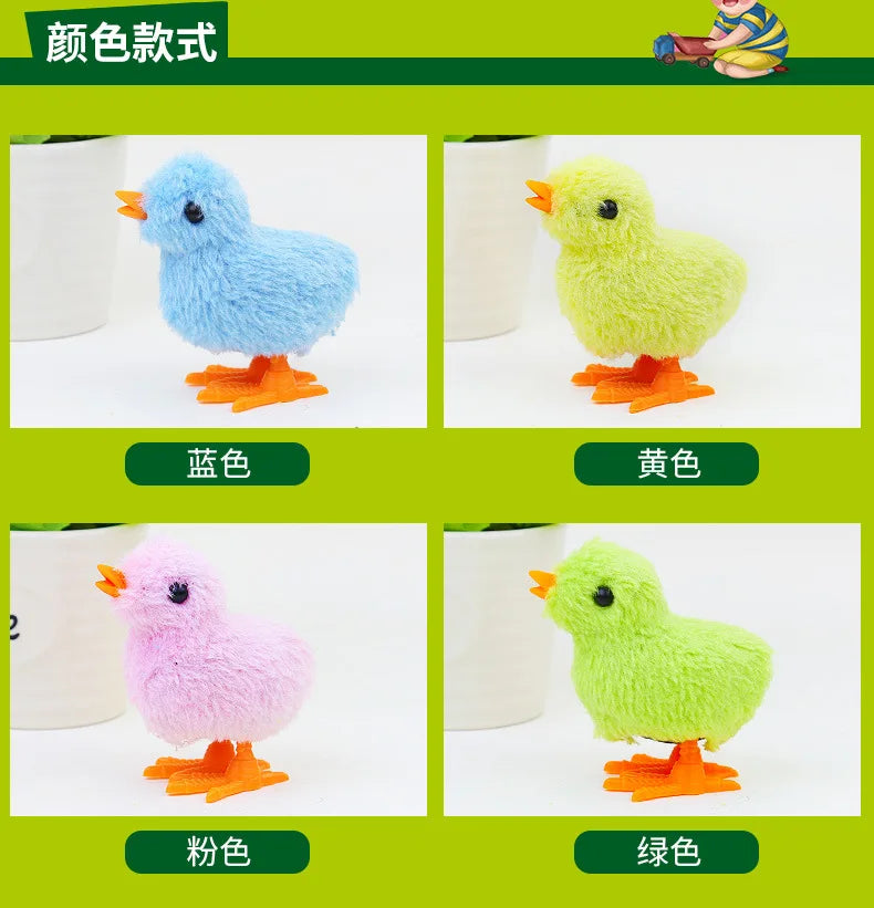 Wind Up Cat Toy – Interactive Walking Plush Chicken Toy