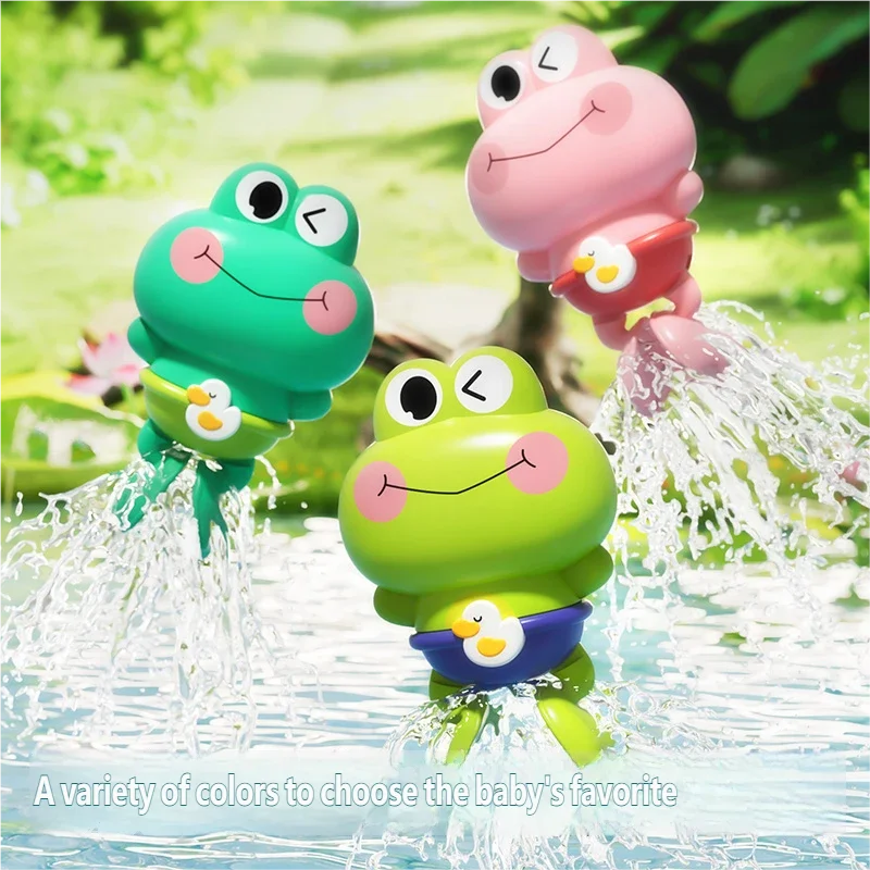 Clockwork Frog Bath Toy – Floating Toy for Kids & Toddlers