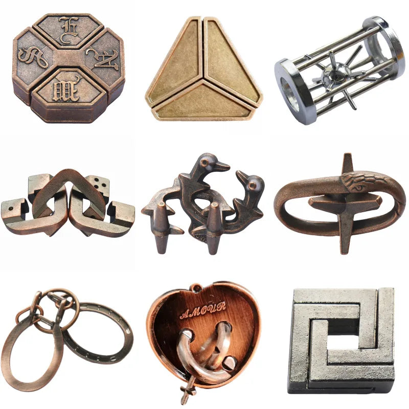 Lock Puzzle – Classic IQ Brain Teaser Sliding Logic Game