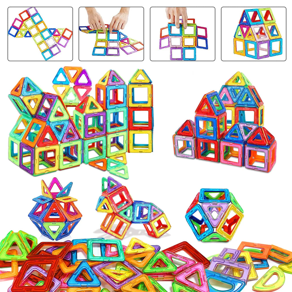 Magnetic Building Blocks – STEM Construction & Learning Toy