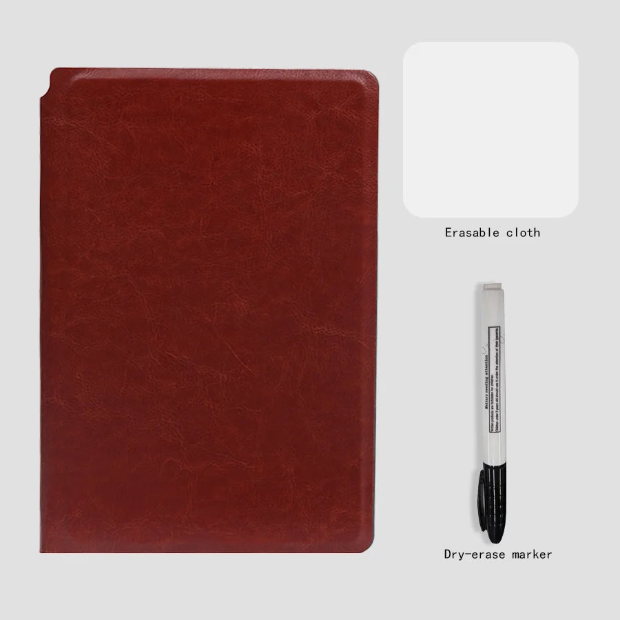 Reusable Whiteboard Notebook A5