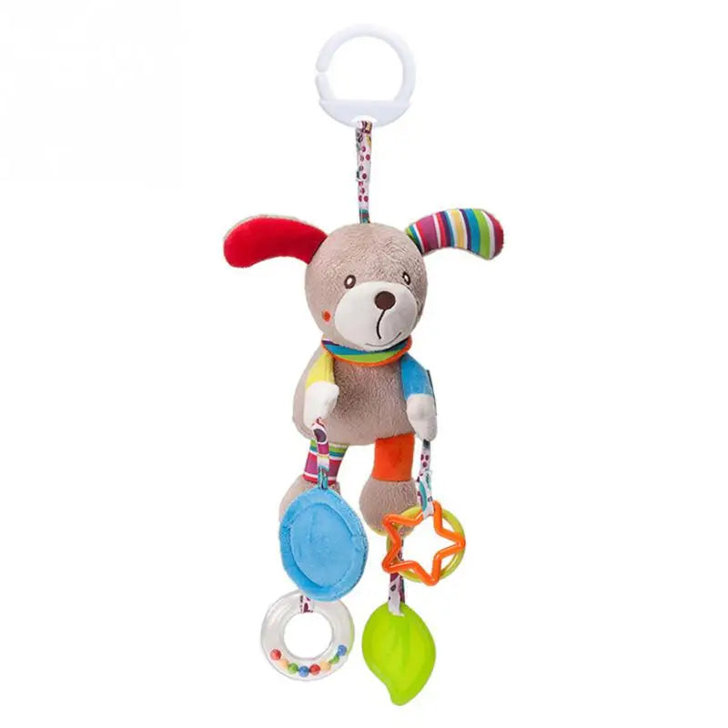 Baby Stroller Toy – Plush Animal Hanging Rattle