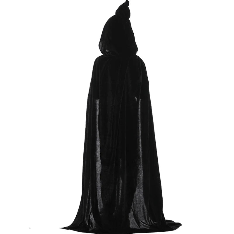 Witch Cloak Costume – Hooded Halloween Cape for Cosplay
