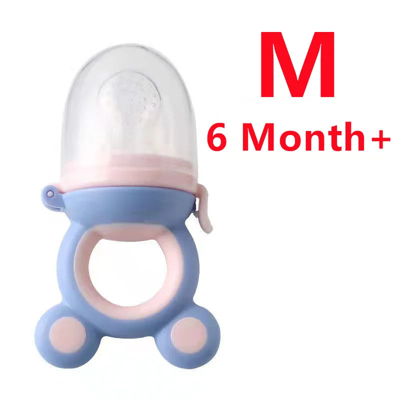Baby Food Feeder – Silicone Fruit Nibbler & Teether