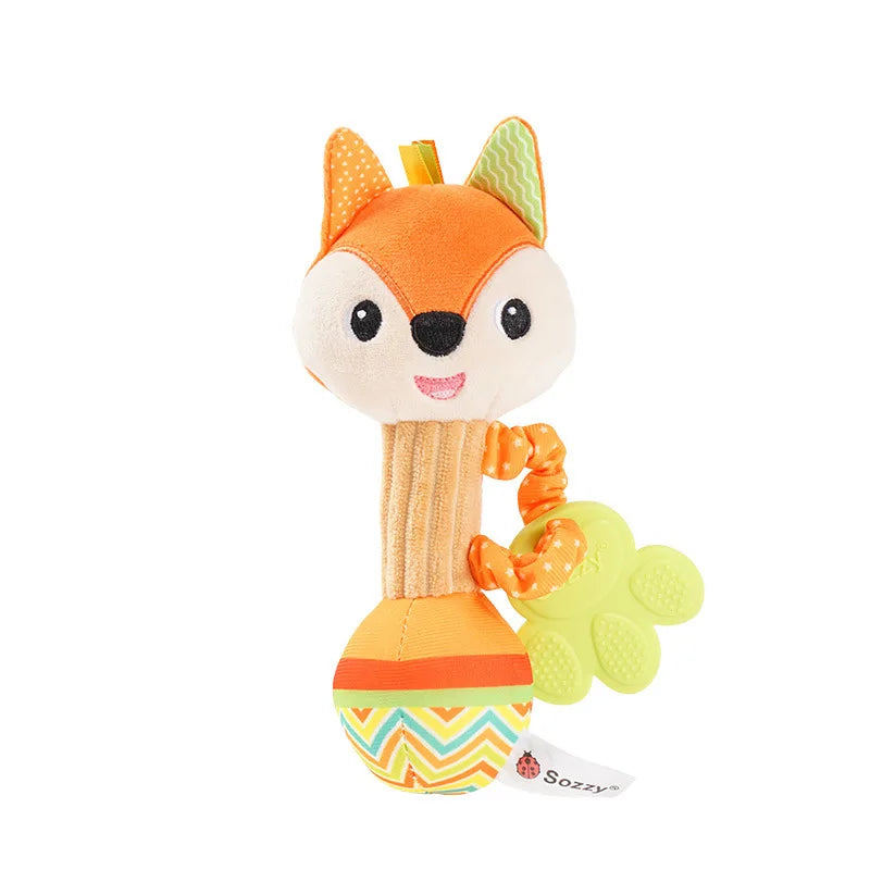 Baby Rattle Soft Animal Toy
