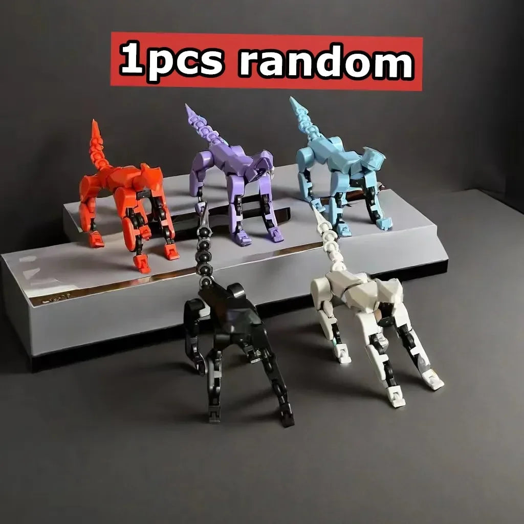 Movable Robot Action Figure – Multi-Jointed 14CM Model