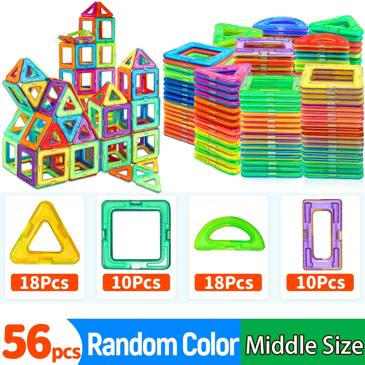 Magnetic Building Blocks – STEM Construction & Learning Toy
