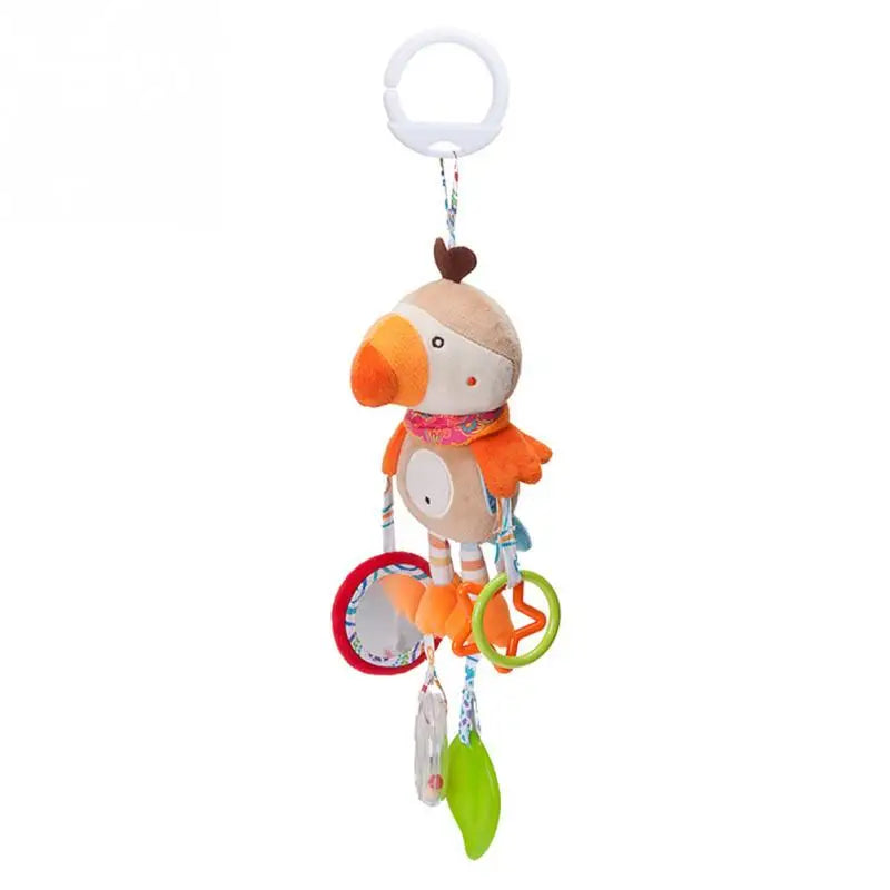 Baby Stroller Toy – Plush Animal Hanging Rattle
