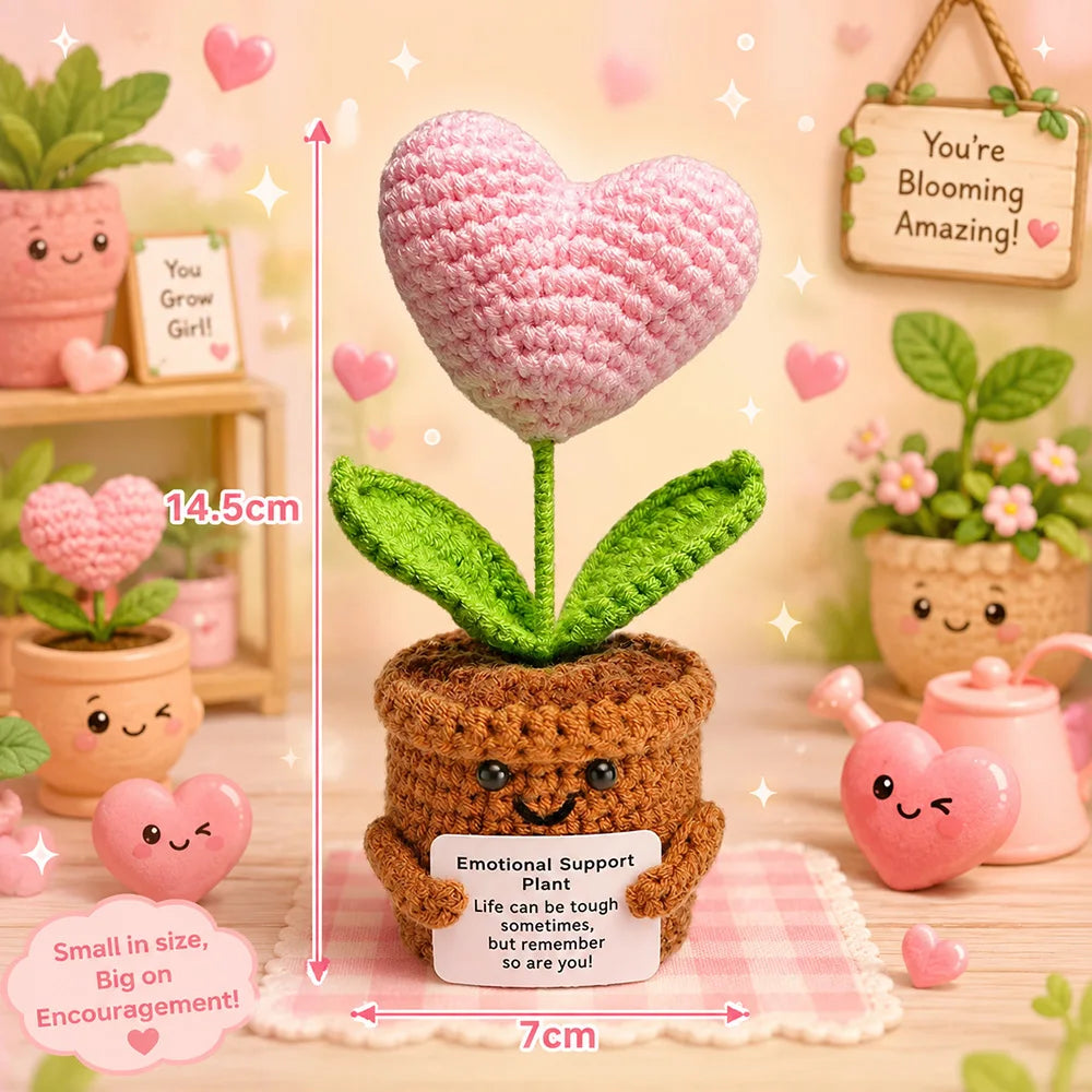 Crochet Pocket Hug – Handmade Knitted Plush Doll